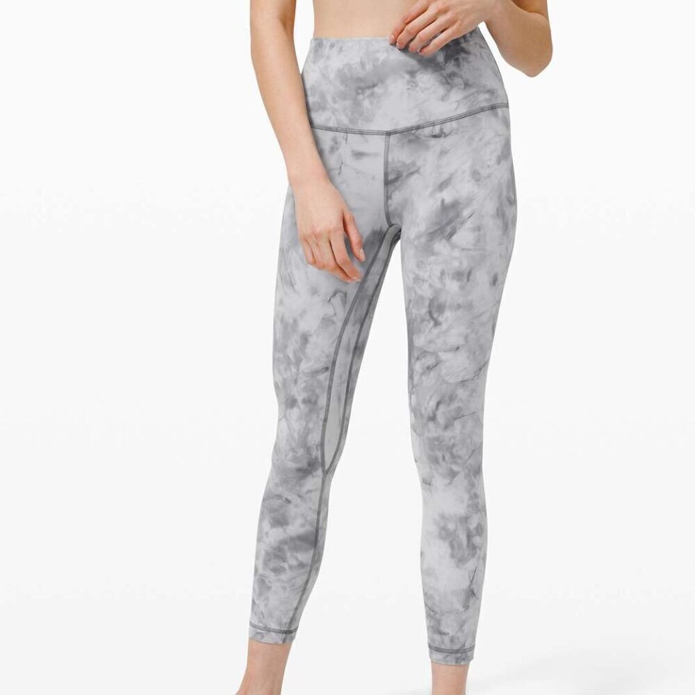 Lululemon Align Pant 25" *Diamond Dye - 6 Diamond Dye Stargaze Pitch Grey